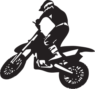 Sticker Motocross