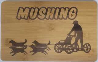 Breakfast board mushing