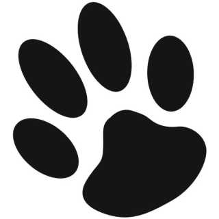 Sticker Dog paw
