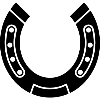 Sticker Lucky Horseshoe