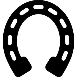 Sticker Lucky Horseshoe