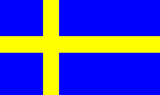 Sticker sweden flag