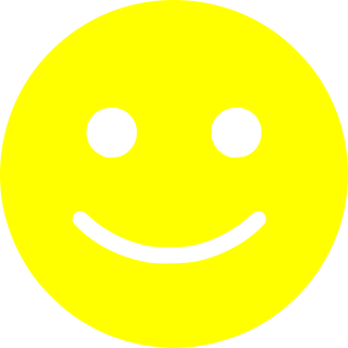 Aufkleber Smiley