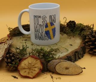 Fan Tasse Schweden DNA