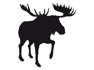 Stickers moose