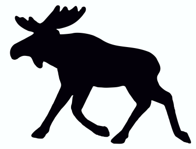 Stickers moose