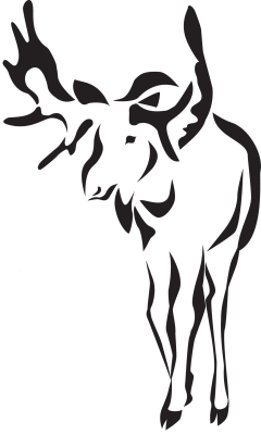 Sticker Moose