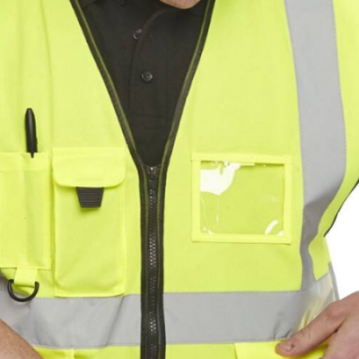 Safety vest yellow