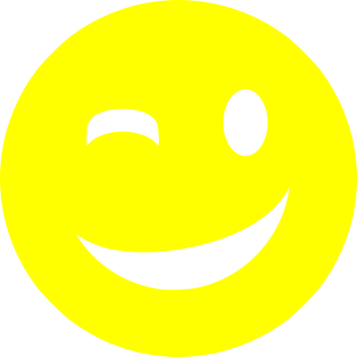 Aufkleber Smiley