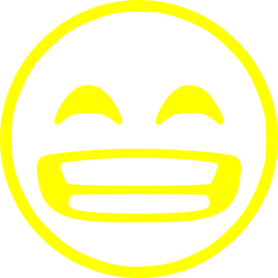 Aufkleber Smiley