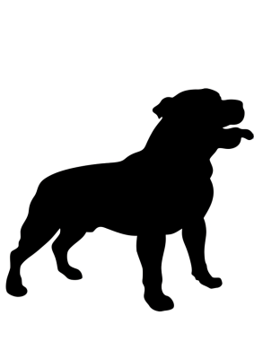 Sticker Dog Bullterrier