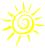 Aufkleber Sonne